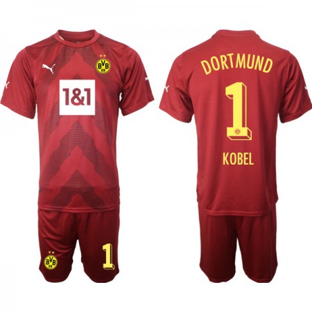 Borussia Dortmund KOBEL 1 Keeper Barn 2022-23 Rød Kortermet Borussia Dortmund KOBEL 1 Keeper Barn 2022-23 Rød Kortermet